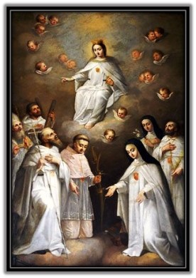 Virgen de la Merced - santos y santas mercedarios