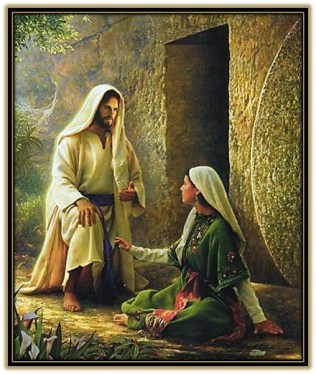 Jesús Resucitado aparición a María