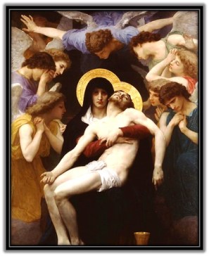 María con Jesús muerto en sus brazos