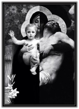 María - Niño Jesús - Jesús muerto