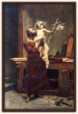 San José Obrero - Niño Jesús - Cruz