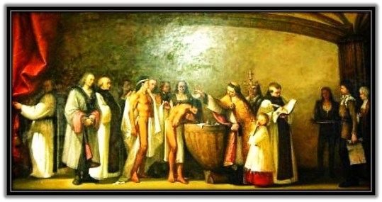 Indios Bautizándose