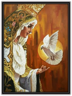 María Reina y Espíritu Santo