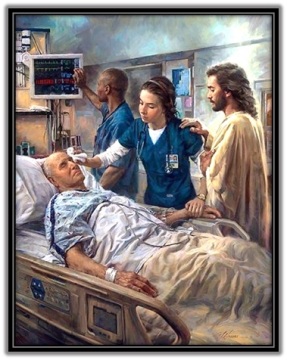 Jesús en el hospital