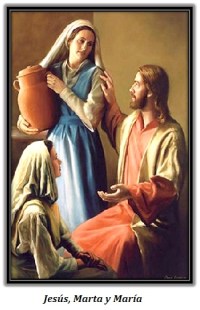Jesús, Marta y María