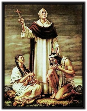 Misionero evagelizando