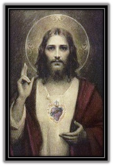 Sagrado Corazón de Jesús - Bendiciendo