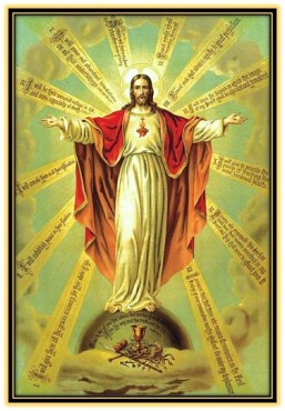 Sagrado Corazón de Jesús Rey del Universo