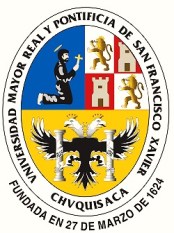 Escudo Uniersidad Mayor Real y Pontifica de San Francisco Javier - Chuqisaca