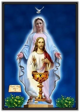 Espíritu Santo - María - Jesús - Cáliz