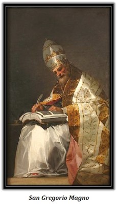 San Gregorio Magno - sentado