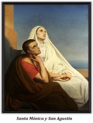 Santa Mónica y San Agustín