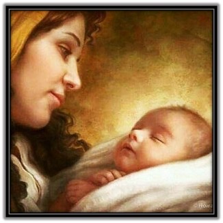 Imagen de María y Niño Jesús