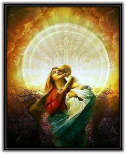 María - Niño Jesús - Eucaristía