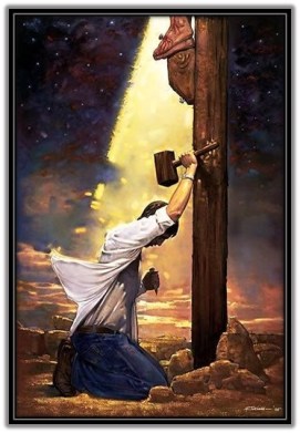 Por mis pecados está Jesús Crucificado