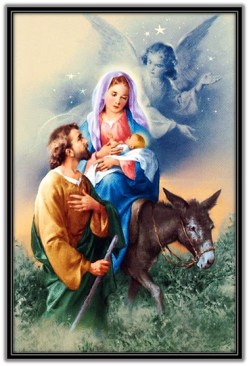 Sagrada Familia - huida a Egipto