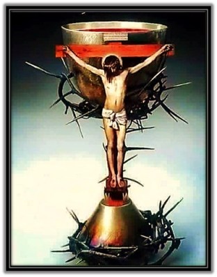Crucifijo - Cáliz - Espinas