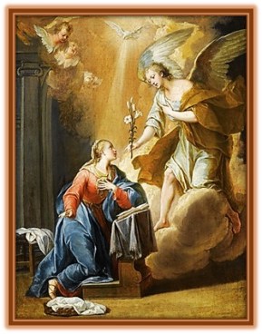 la Anunciación de María