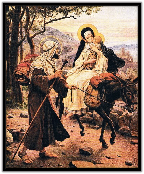 Sagrada Familia de viaje