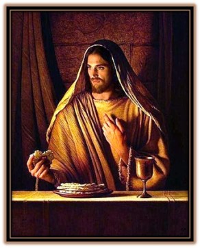 Jesucristo institución de la Eucaristía