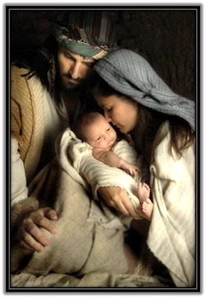 Sagrada Familia - José y María y Niño Jesús