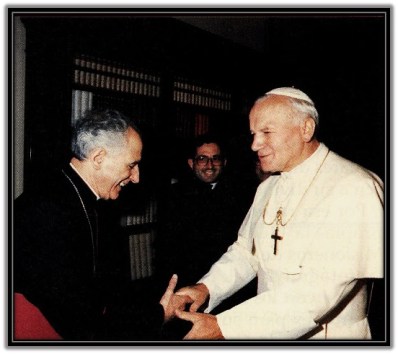 José Guerra Campos y San Juan Pablo II