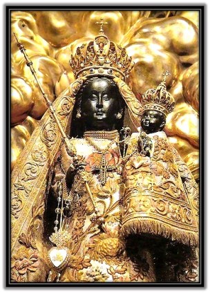 Virgen negra de Einsiedeln – SUIZA
