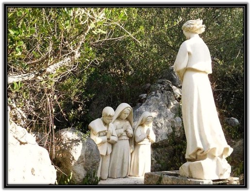 Ángel de la Paz y los tres pastorcitos de Fátima