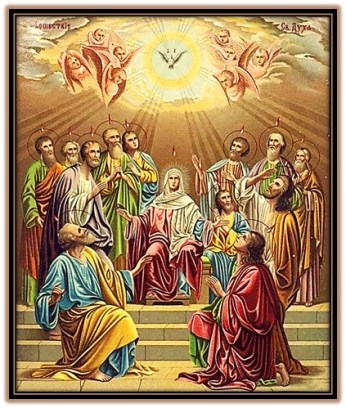 Pentecostés y Espiritu Santo y Ángeles