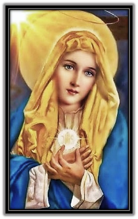 María Custodiando a Jesús Sacramentado