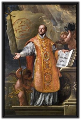 San Ignacio de Loyola - Dos banderas