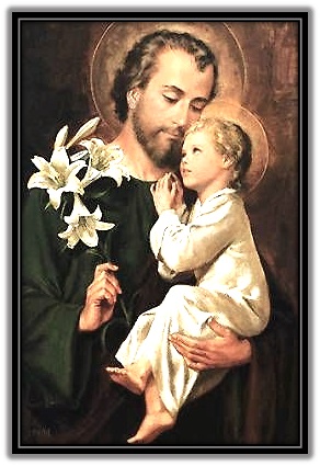 San José y el Niño Jesús